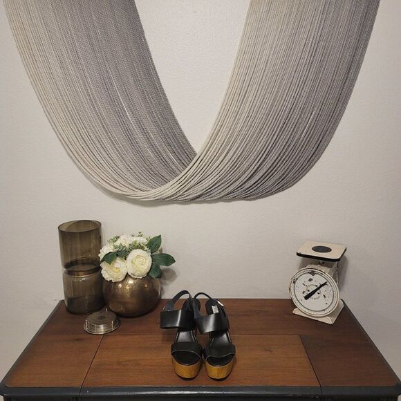 Steve Madden Baasil Wedge Heels Sz 39 (US-8.5) - Picture 1 of 9